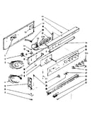 Backguard section