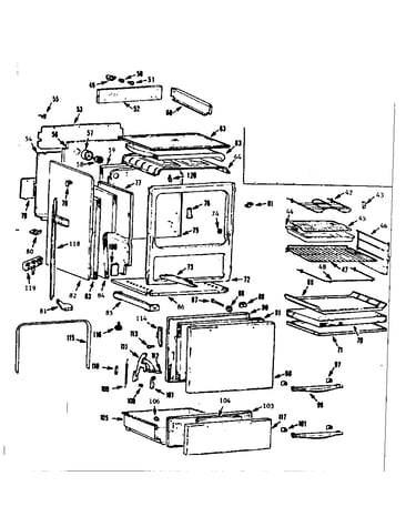 Body and oven element