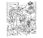 Kenmore 1039376740 body section diagram