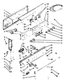 Backguard section