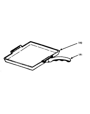 Set-on griddle
