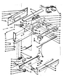 Backguard section