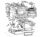 Kenmore 1039486642 body section diagram