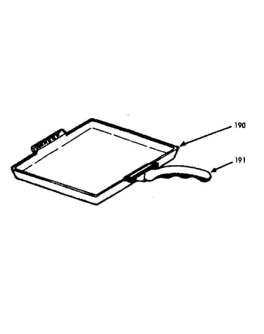 Set-on griddle