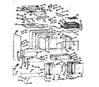 Kenmore 1039786740 body section diagram