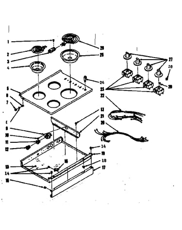 Main top section