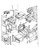 Lower oven body section