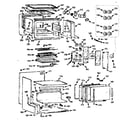 Kenmore 1039846790 eye level oven section diagram
