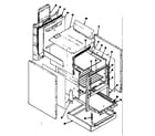 Kenmore 1197216700 body section diagram