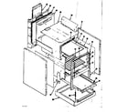 Kenmore 1197246860 body section diagram