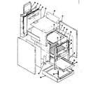 Kenmore 1197266840 body section diagram