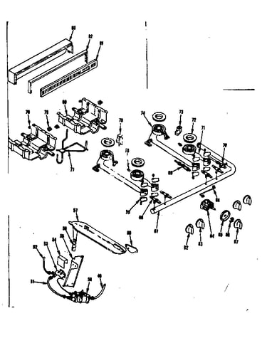 Burner section