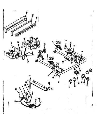 Burner section