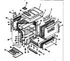 Kenmore 1198366700 body section diagram