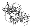 Kenmore 1199236700 body section diagram
