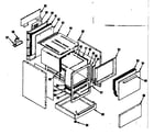 Kenmore 1199236800 body section diagram