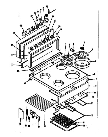 Main top section