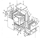 Kenmore 1199246700 body section diagram