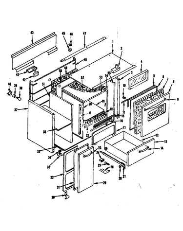 Oven section