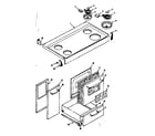 Kenmore 1199646760 top section diagram