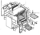 Kenmore 1199646700 body section diagram
