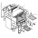 Kenmore 1199646760 body section diagram