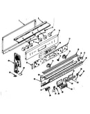 Backguard section