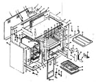 Kenmore 1199666761 body section diagram
