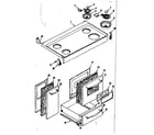 Kenmore 1199666740 top section diagram