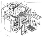 Kenmore 1199686700 body section diagram