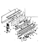Backguard section