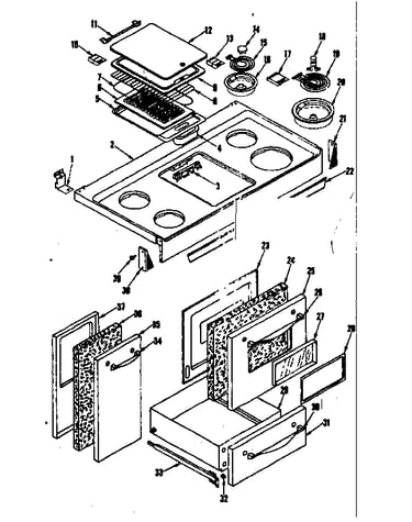 Top section