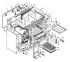 Kenmore 1199686791 body section diagram