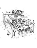 Top section and outer body parts list