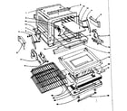 Kenmore 1554546790 oven parts diagram