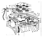 Kenmore 1554546731 top section and outer body parts diagram