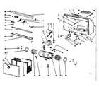 Kenmore 1555176740 rangehood assembly diagram