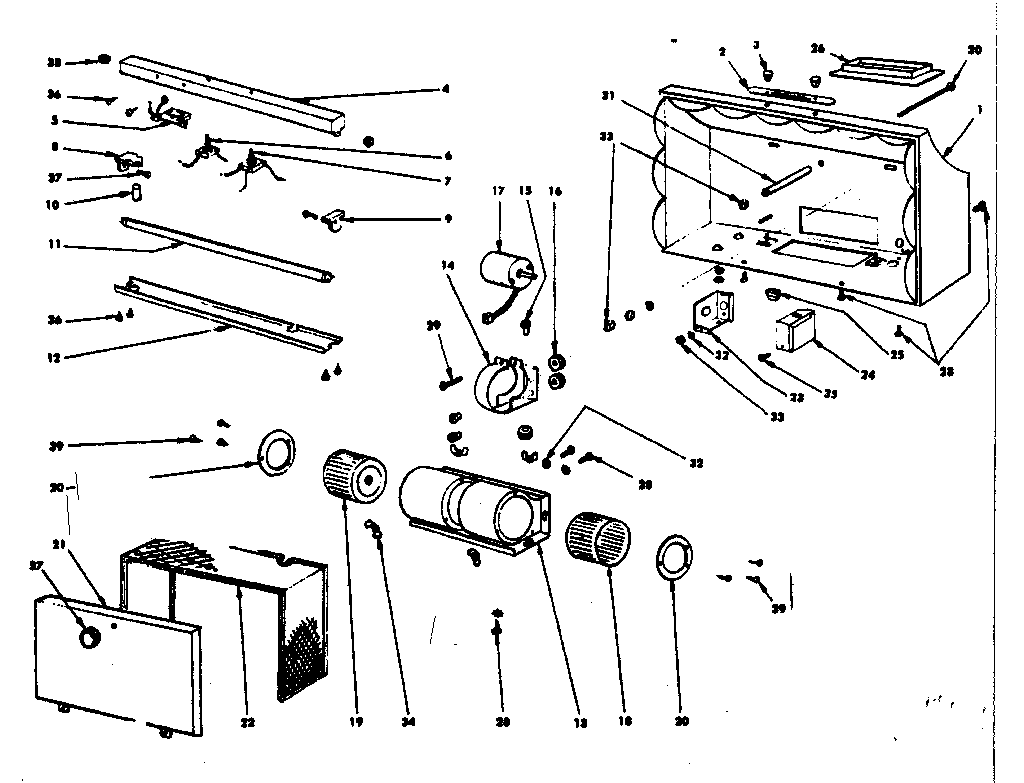 Rangehood assembly