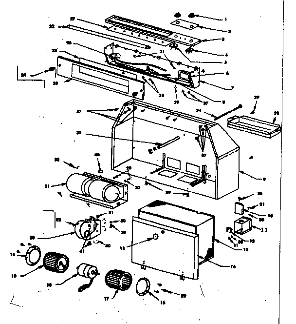 RANGE HOOD ASSEMBLY