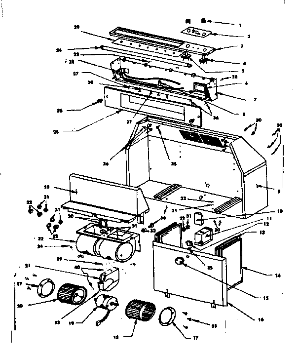 DUCTLESS RANGE HOOD