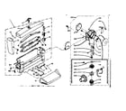 Kenmore 1106702110 wringer & wringer gear case diagram