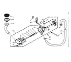 Kenmore 1106702110 pump and pump parts diagram