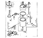 Kenmore 1106702300 machine sub-assembly diagram