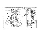 Kenmore 1106702300 wringer and gear case diagram