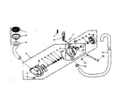 Kenmore 1106702300 pump & pump parts diagram