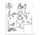 Kenmore 1106702301 machine sub-assembly diagram