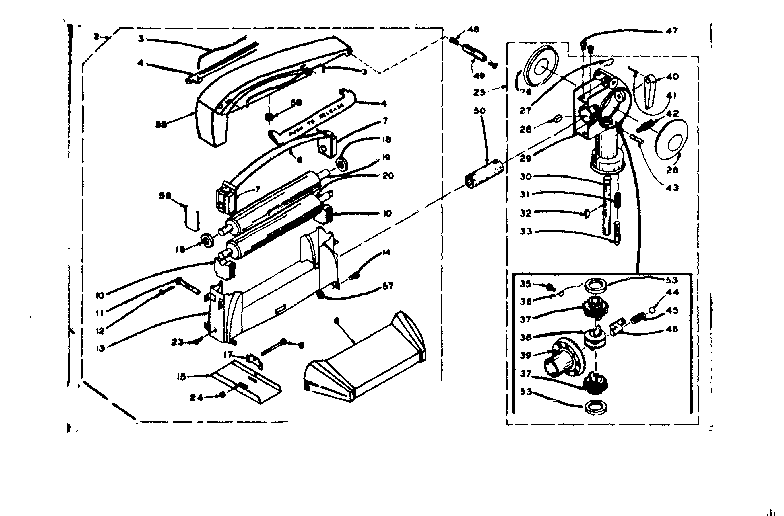 Wringer and gear case