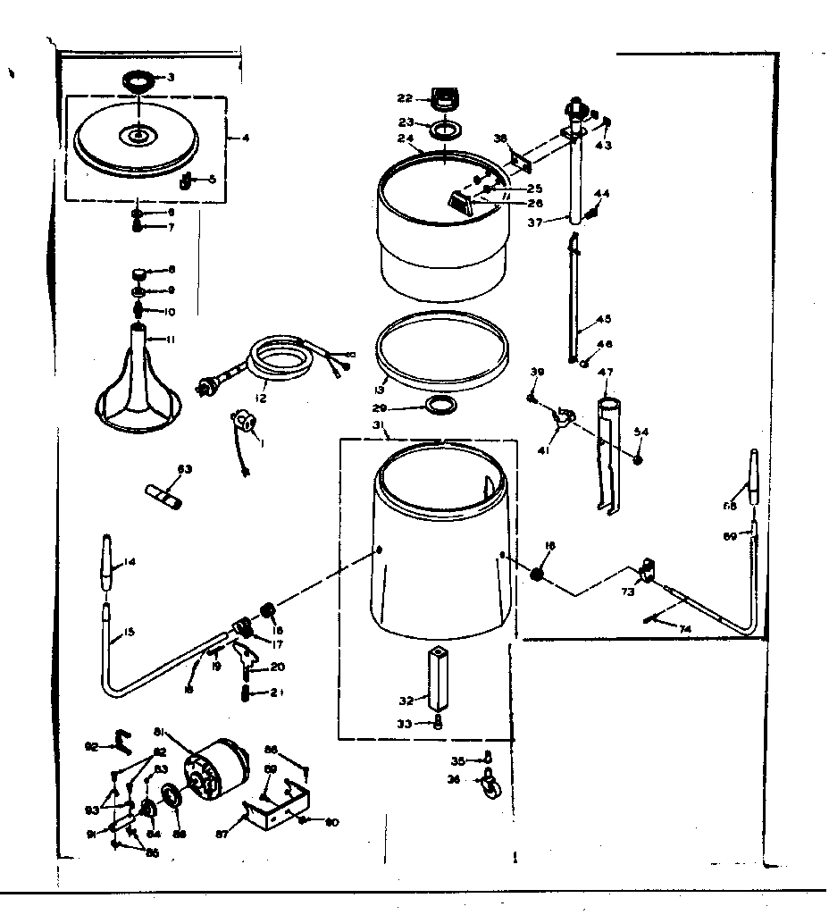 Machine sub-assembly