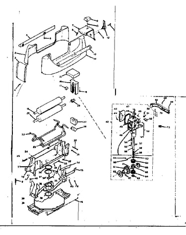 Wringer and gear case