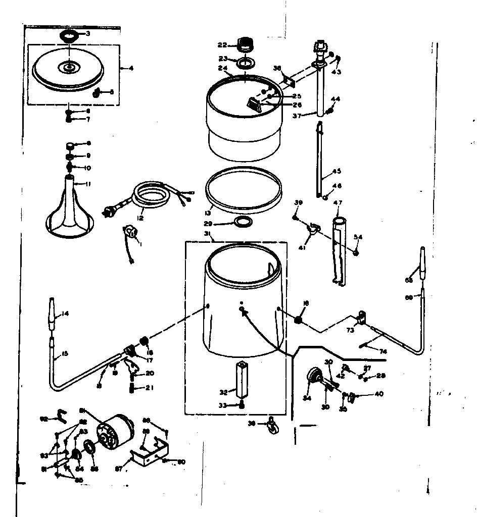 Machine sub-assembly